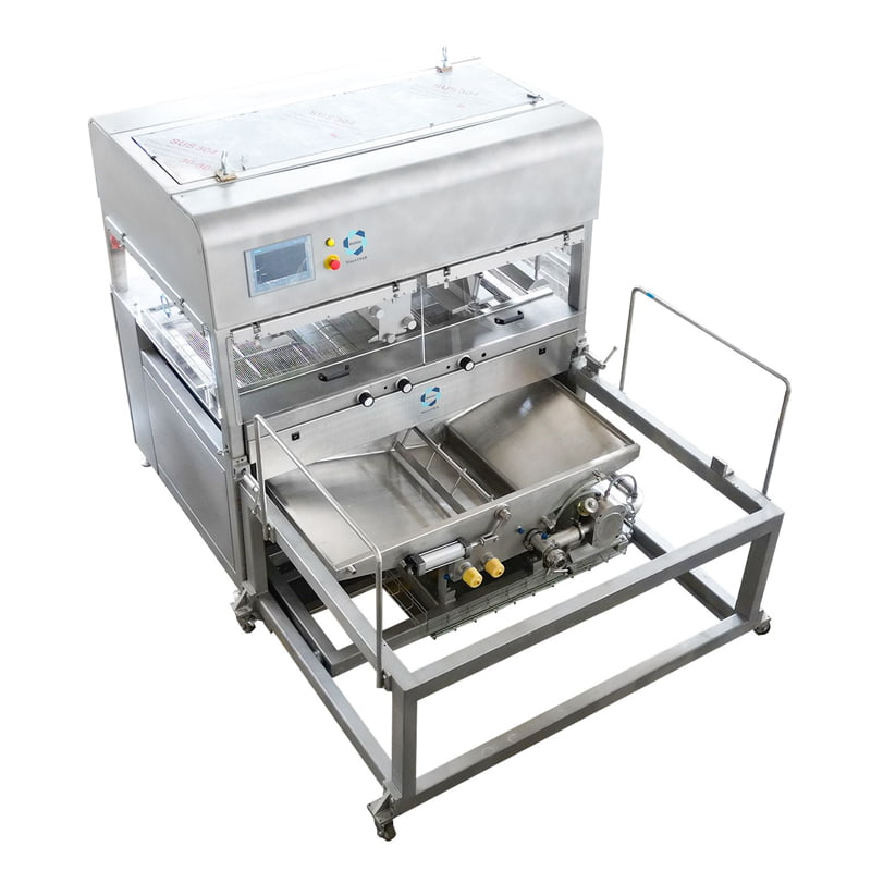 Automatic Chocolate Enrobing Machine Chocolate Enrober Chocolate Coating Machine