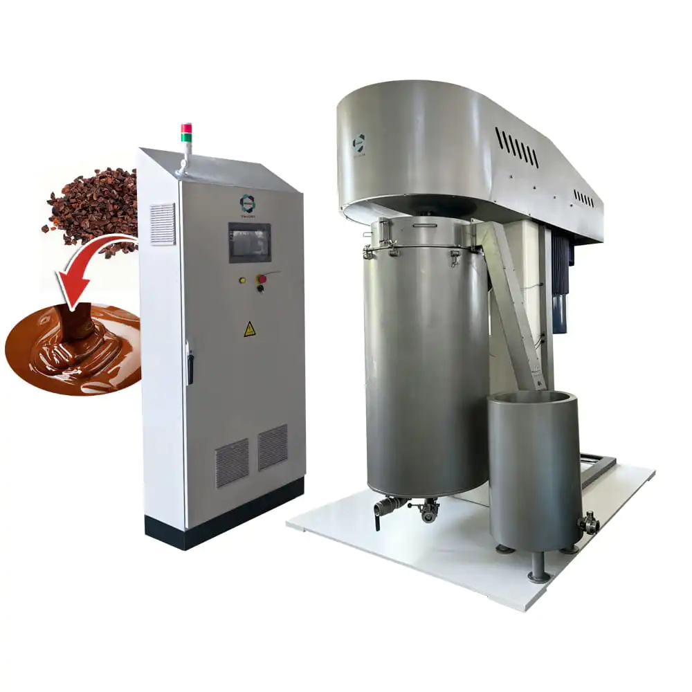 This Ball Mill Machine for Chocolat offers a practical solution for chocolate production with efficient processing and easy maintenance features.